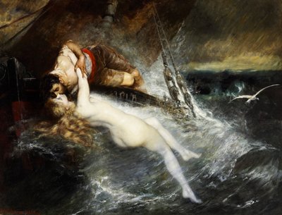 Il bacio della sirena da Gustav Wertheimer